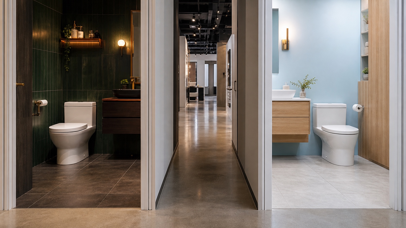 Toilet seat selection for premium hotel and practical apartment bathrooms