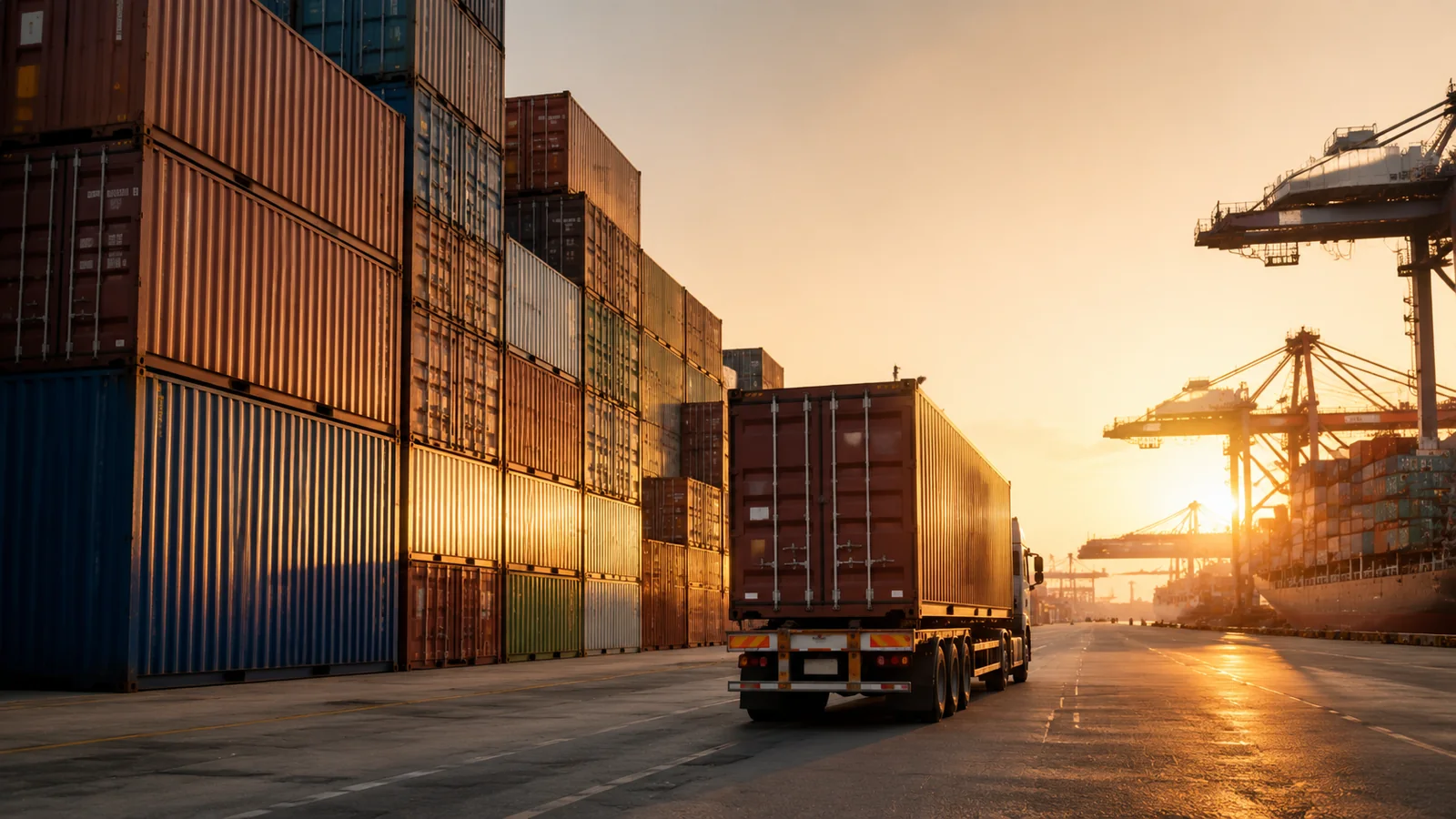 Chengda ceramic sanitaryware loaded for export — containers at port
