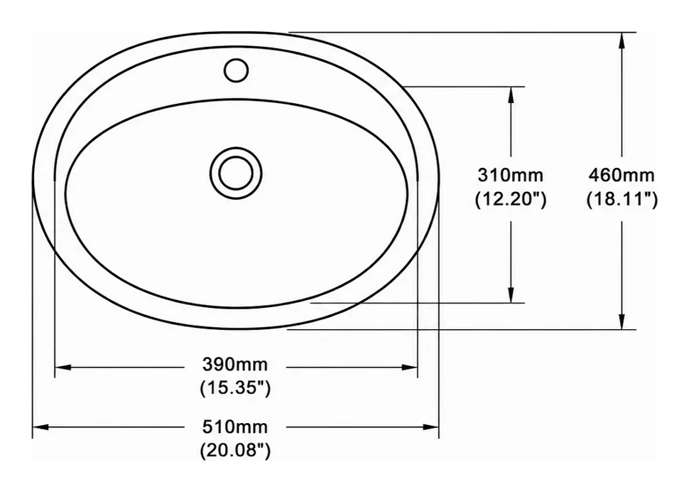 CB0220 plan view — dimensions in mm and inches