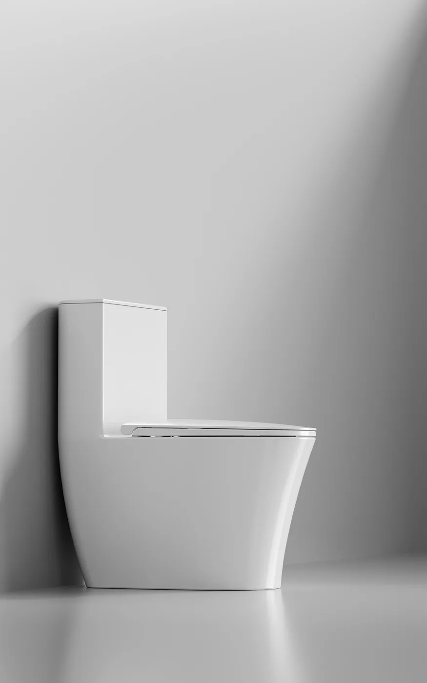 Chengda T217 ceramic toilet — angle 1 of 10
