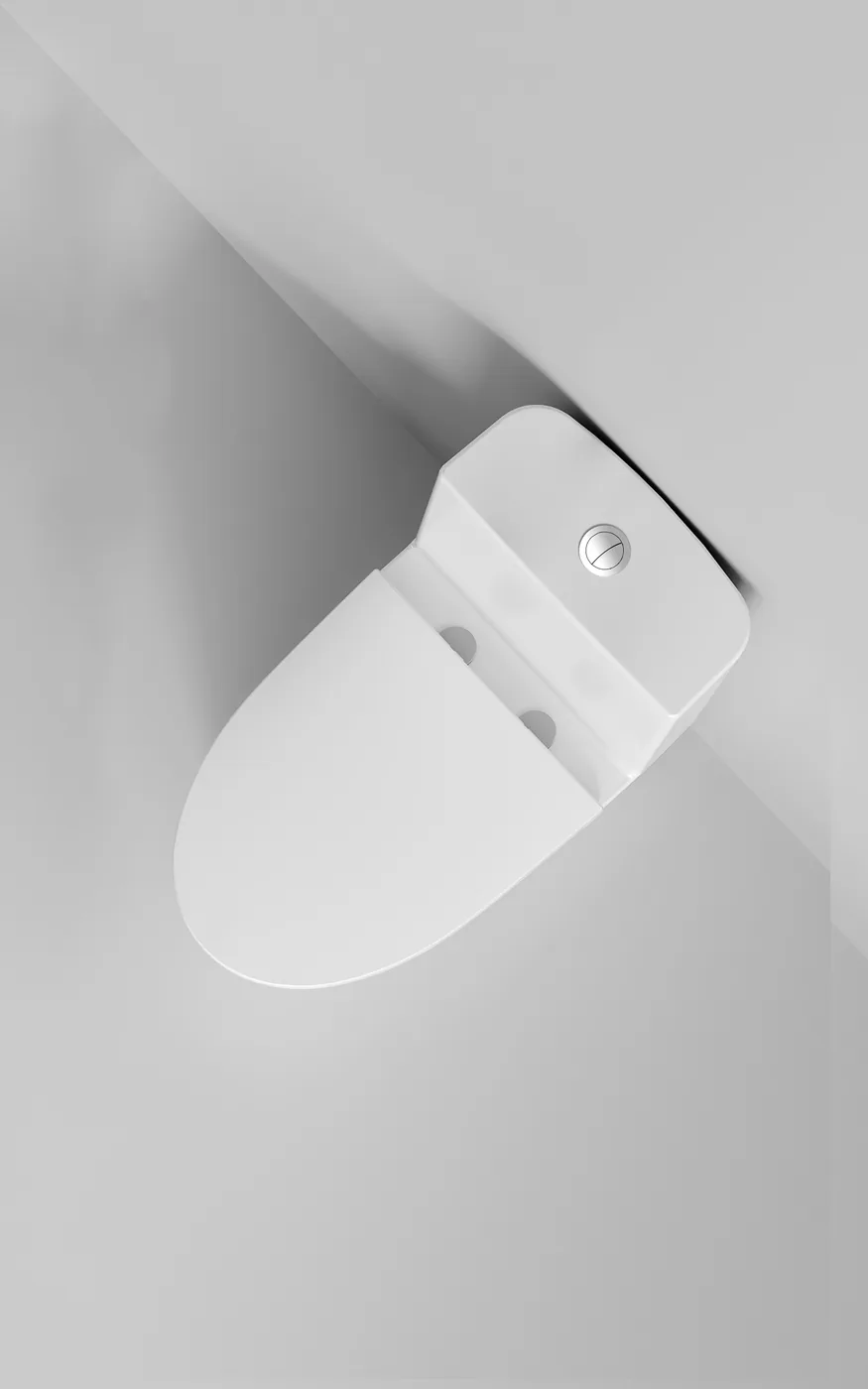 Chengda T217 ceramic toilet — angle 4 of 10