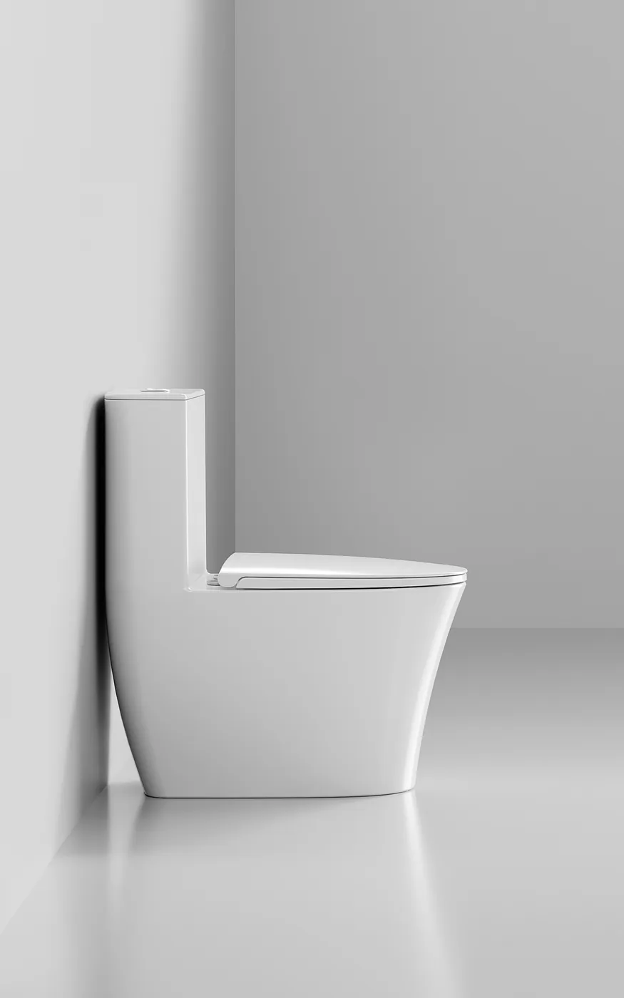 Chengda T217 ceramic toilet — angle 6 of 10