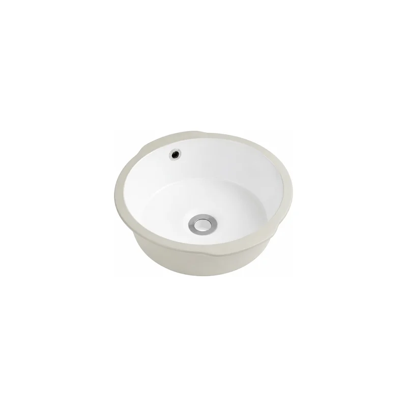 UB0516 · Round Undercounter Basin · 16″