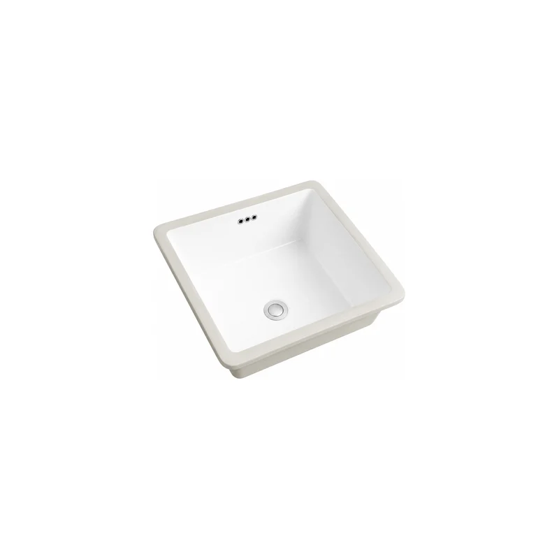 UB0616 · Square Undercounter Basin · 16″