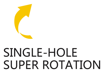 Single-Hole Super-Rotation flushing mark